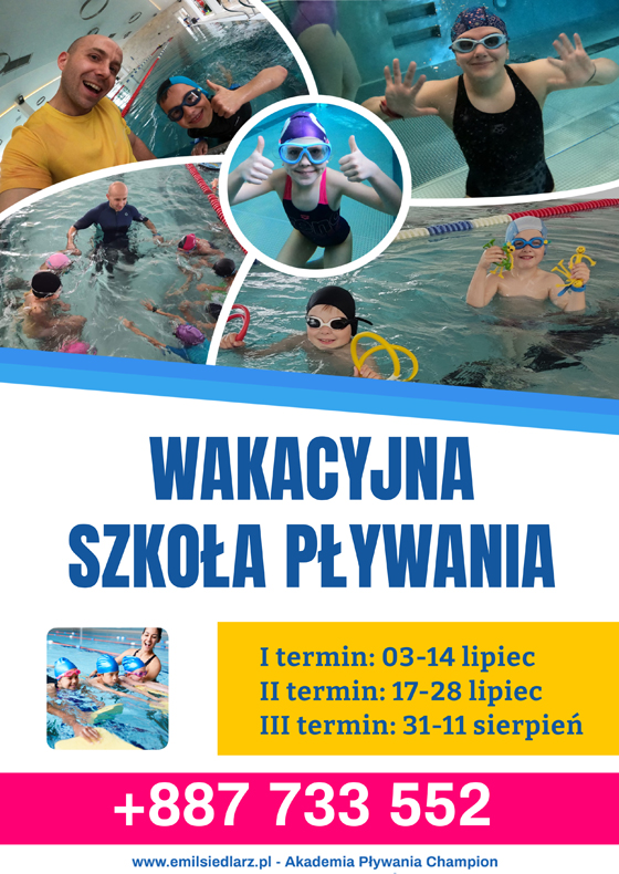 Wakacyjna Szkoła Pływania - Nowy Sącza