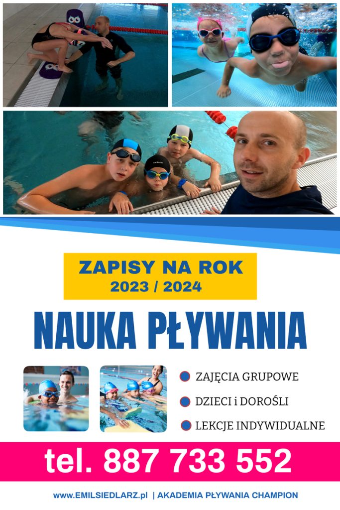 Zapisy do szkoły pływania - rekrutacja Nowy Sącz - Chełmiec